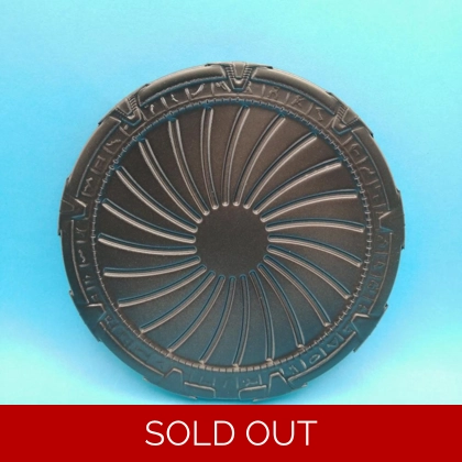 Stargate - Iris Closed - Resin 3D Printed Drinks Coaster Stargate - Iris Closed - Resin 3D Printed Drinks Coaster